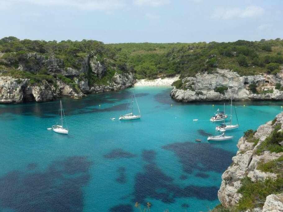 Brut Apartamento Con Piscina Cala'N Blanes  Buitenkant foto