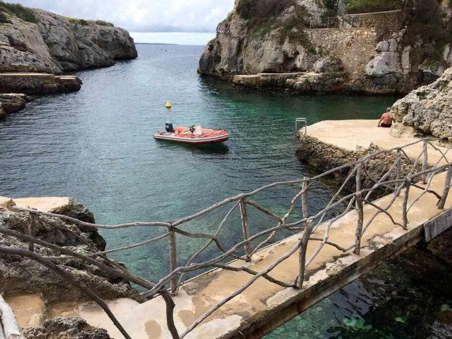 Brut Apartamento Con Piscina Cala'N Blanes  Buitenkant foto