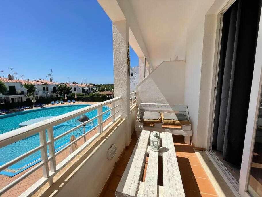 Brut Apartamento Con Piscina Cala'N Blanes  Buitenkant foto